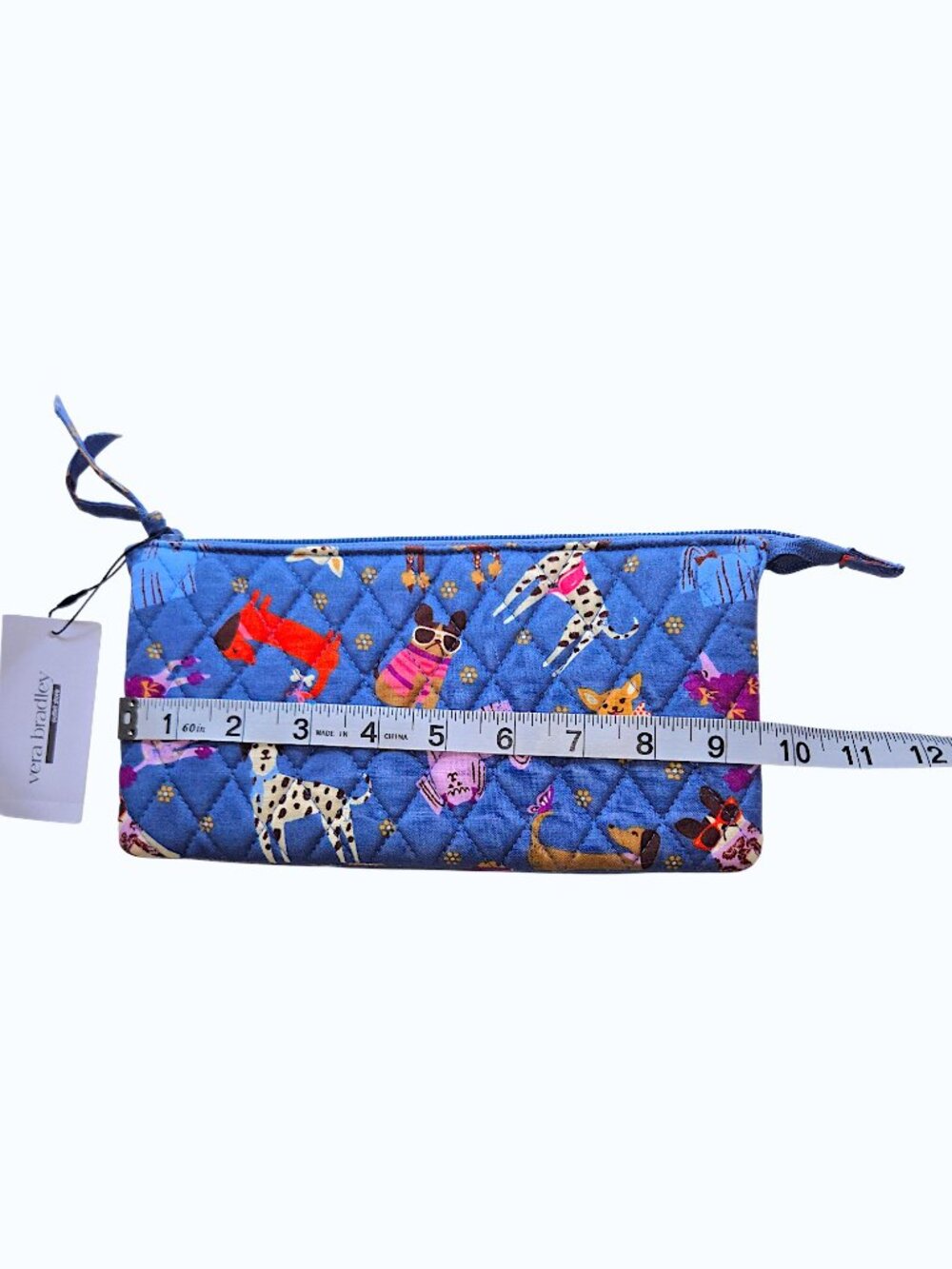 Vera Bradley Outlet Essential Trio Clutch Bark Park Cotton Quilted Wallet - Picture 5 of 6